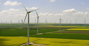 Wind farm Fantenele Cogealac Romania