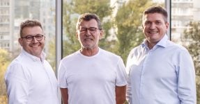 The founders of the OTB Ventures Growth Fund - Adam Niewinski, Marcin Hejka, and Grzegorz Jankilewicz