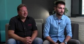 Rotax founders - Vasil Kolarov and Rosen Kolarov