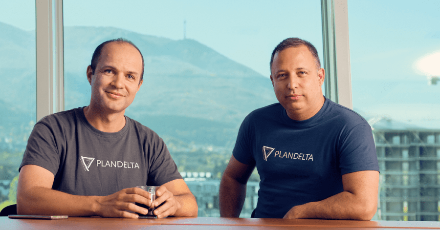 The co-founders of PlanDelta