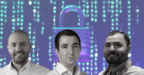 Eugen Popescu, cybersecurity consultant; Kiril Nikolov, DeFi Strategy at Nexo; Felix Crisan, co-founder and CTO of Ronin