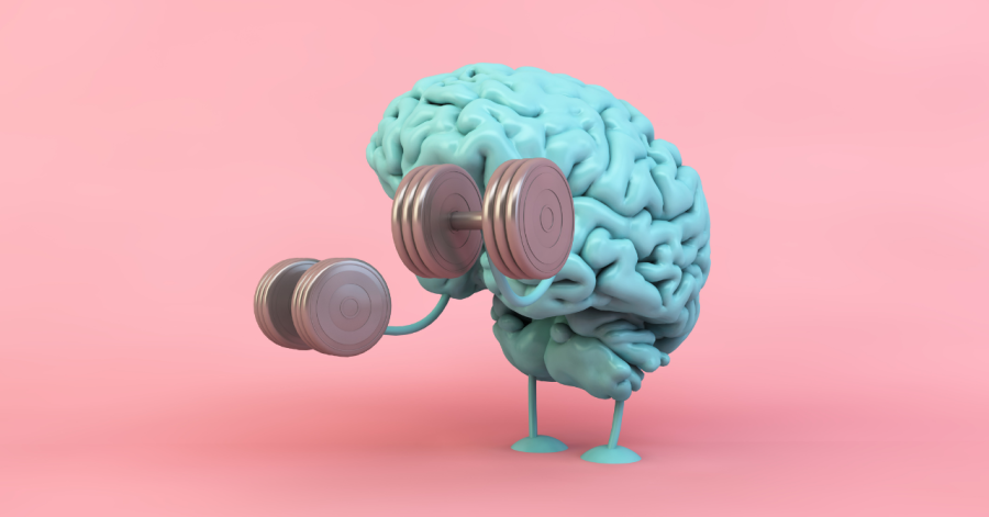 Brain working out, Canva