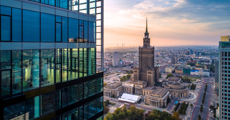 largest funding rounds in poland in H1 2023 - photo of warsaw