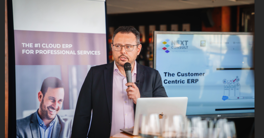 Ivo Dreshkov at a previous edition of the ERP presentation event