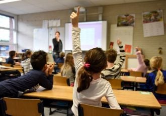 Kids in a classroom