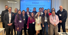 Group photo from D2SCALE Kick-off meeting which took place on 8 December in Nuremberg, Germany