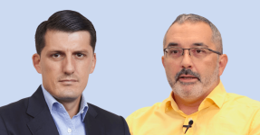 Image credit: Evtim Chesnovski, Partner at Integral Venture Partners (left) and Atanas Kiryakov, founder and CEO of Ontotext (right)