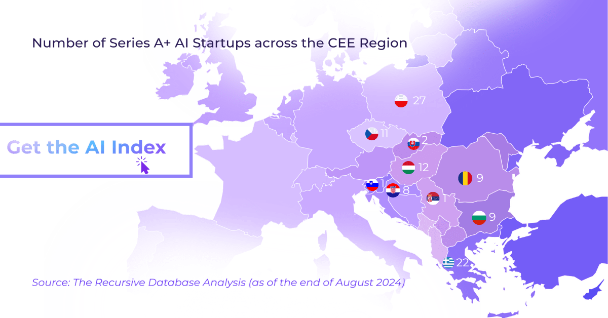 Analyzing Series A+ AI Startups In CEE: Which Country Has The Most?, TheRecursive.com