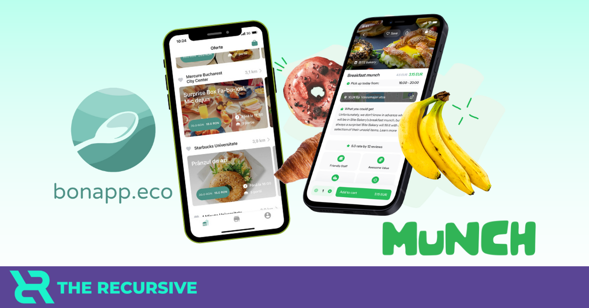 Bonapp and Munch Merge to Further Reduce Food Waste in Central and Eastern Europe, TheRecursive.com