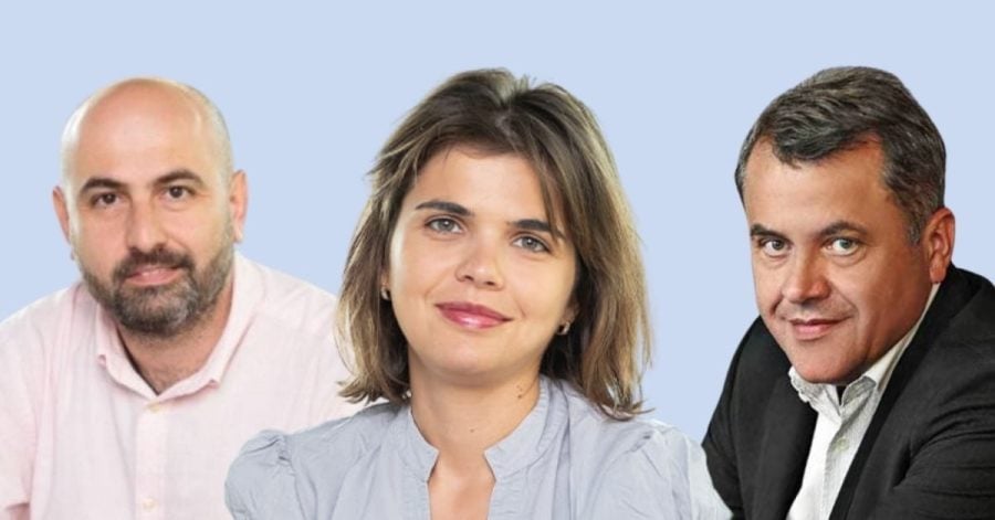 DRUID AI co-founders from left-right: Daniel Balaceanu (Head of Products), Andreea Plesea (CRO) and Liviu Dragan (CEO)