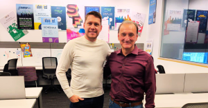 Scale SEE founder with B2B startups expert Chuck Sacco