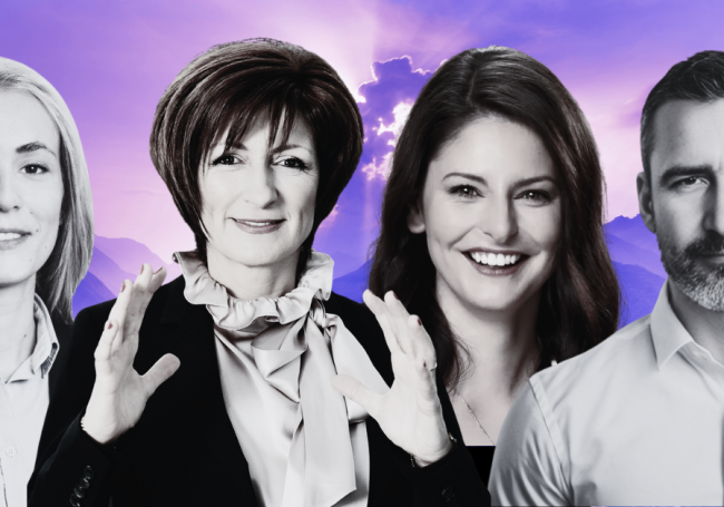Sasha Bezuhanova, Mirella Yordanova, Kamen Slavov, Konstantina Voynova