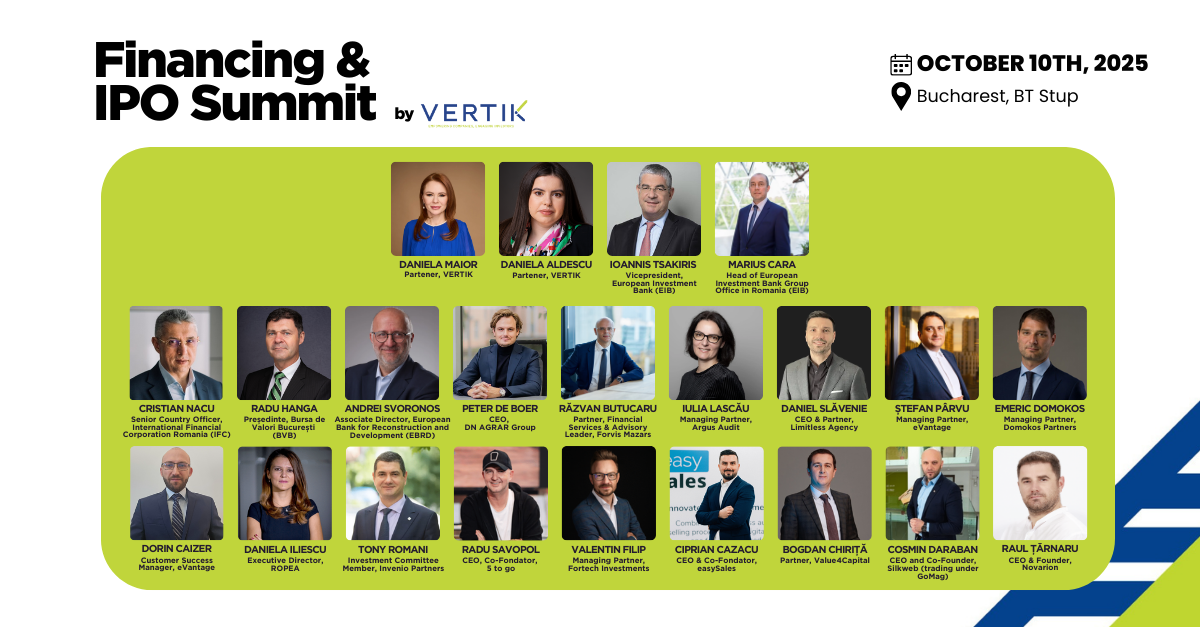 VERTIK Launches Financing &#038; IPO Summit 2025 to Widen Capital Access for Romanian Entrepreneurs, TheRecursive.com