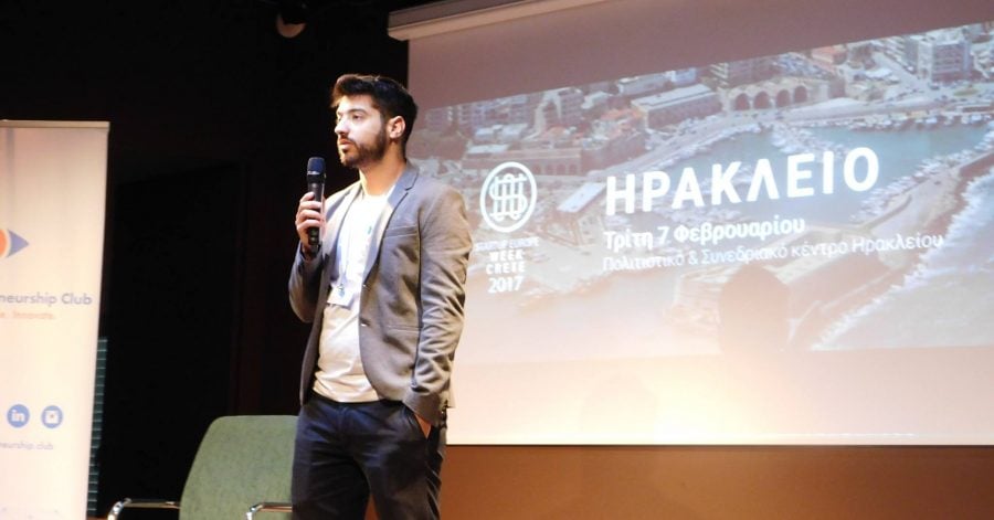 Thanos Paraschos, organizer of the Startup Greece Week