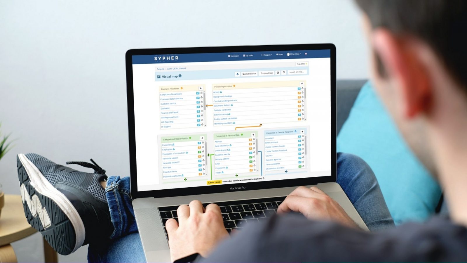Romanian virtual GDPR assistant