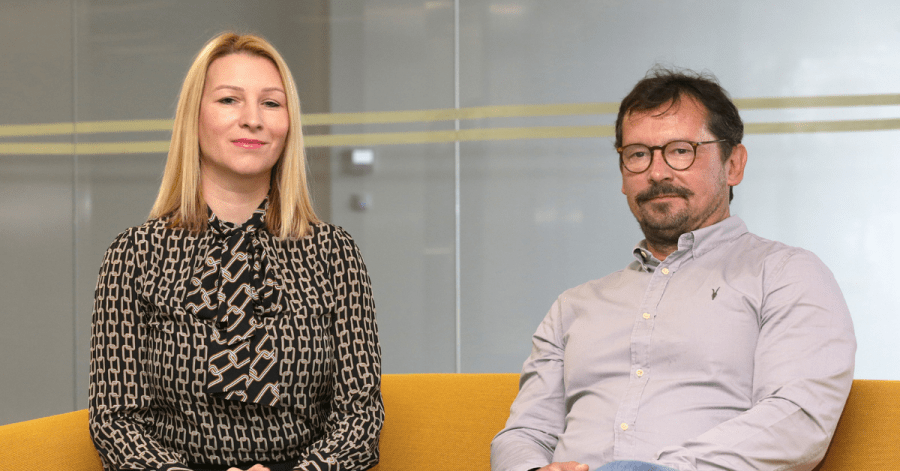 Sabine Gradistanac Skrgatic, BE-ON, and Dinko Novoselec, Partner at Feelsgood