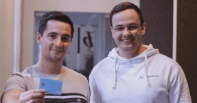 the co-founders of Novus, Hristian Nedyalkov and Andoni Piña Sigg