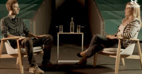 Dimitris Dimosiaris and Desy Karapchanska talk