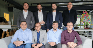Vitosha Venture Partners team with some of the founders they funded in 2023