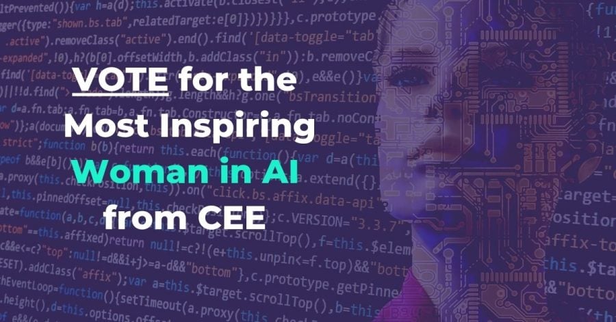Vote for the Most Inspiring CEE Women in AI