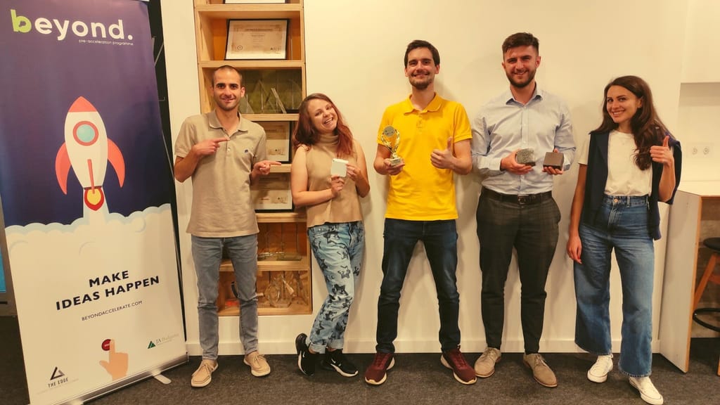 Team of Wasteful, winners of Beyond 2021