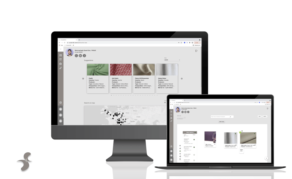 Sustainable fashion platform concept by Sustainibli