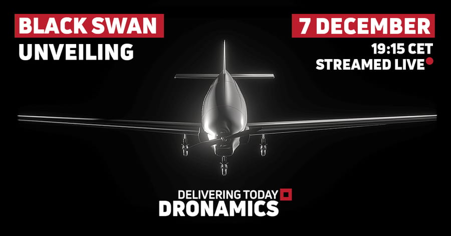 DRONAMICS to unveil the full-scale Black Swan UAV next week, TheRecursive.com